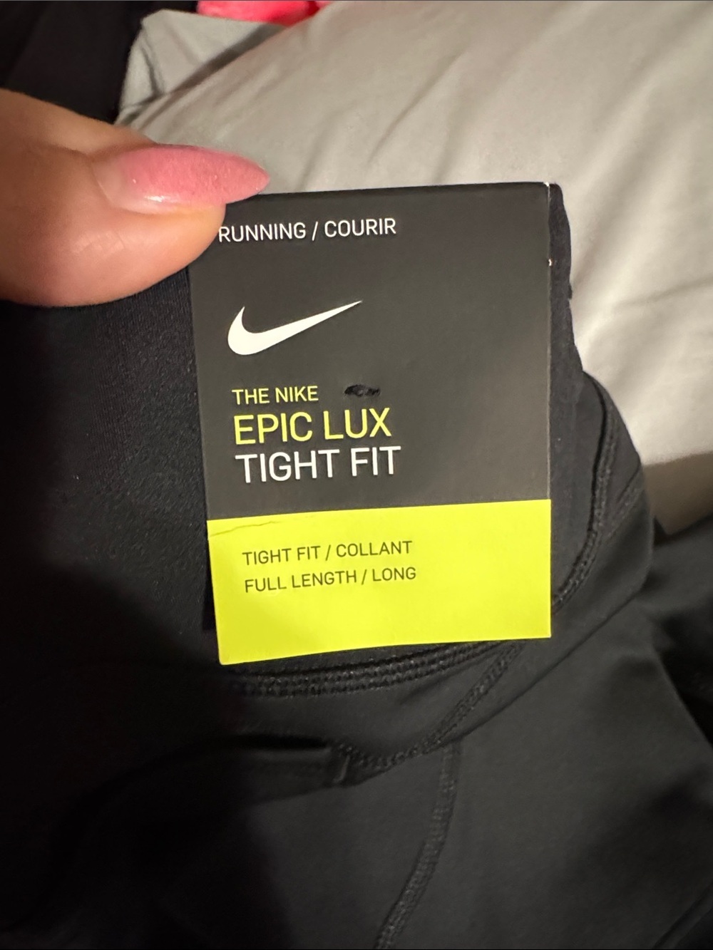 Nike Black Epic Lux Tight Fit Leggings - Picture 5 of 5